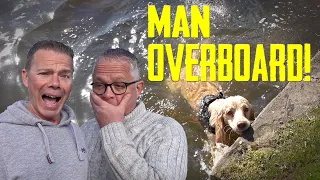 MAN OVERBOARD! Guess who fell in the canal? Ep. 148.