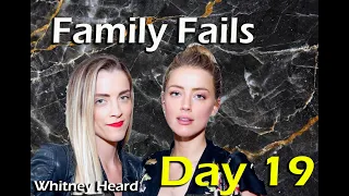 Johnny Depp v. Amber Heard Trial : Day 19 Recap | Whitney Heards Testimony | Family Ties & Lies