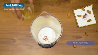 Almond Kesar Milk Recipes | Healthy Food Recipes For Kids | Ask Nestlé