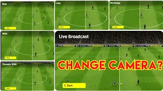 How to change camera angle in efootball 2022 mobile