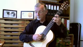 J.S. Bach: "Sheep may safely graze" (BWV 208) for classical guitar @Per-Olov Kindgren guitar