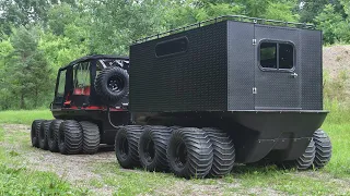 Overview of the Enclosed Mudd-Ox Amphibious Trailer