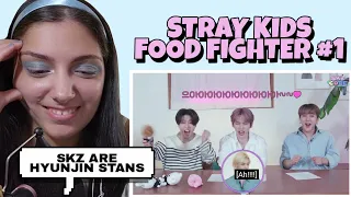 스트레이 푸드 파이터 (Stray Food Fighter) #1｜[SKZ CODE] Ep.18 | STRAY KIDS REACTION