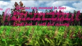 ONE MOMENT IN TIME by WHITNEY HOUSTON