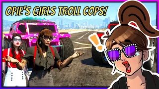 GTA 5 Roleplay - OPIE'S GIRLS TROLL COPS! | RedlineRP