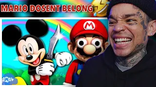 SMG4: If Mario Was In... Disney [reaction]