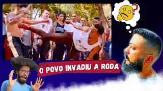 Vídeo-React Capoeira Roda Capoeira RESPEITA O MESTRE !!!  [Confusão Na Praça Da Republica] #video29