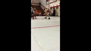 Zion Clark Wrestling Match