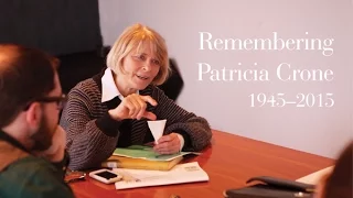 Remembering Patricia Crone (1945–2015)