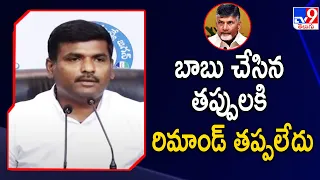 బాబు చేసిన తప్పులకి రిమాండ్ తప్పలేదు : Minister Gudivada Amarnath Reacts on Chandrababu Remand - TV9