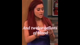 "You wanted Fake blood" Cat Valentine- Victorious