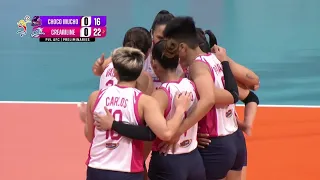 Creamline SOLID REJECTIONS against sister team Choco Mucho 🙌 | 2024 PVL ALL-FILIPINO CONFERENCE