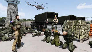 🔴 TODAY! attack Russian military base US sniper experience fierce battle - ARMA 3