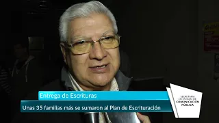 Unas 35 familias más se sumaron al Plan de Escrituración - Tucumán Gobierno