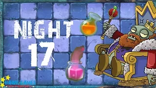 Plants vs Zombies 2 - Dark Ages - Night 17 [Dark Alchemy II, Zombie King] No Premium