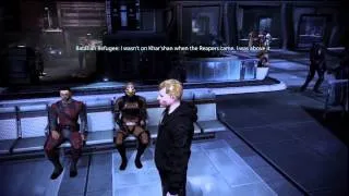 ME3 Citadel Conversations: Batarian and Human Refugees