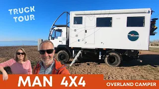 MAN 4x4 OVERLAND TRUCK CAMPER TOUR