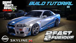 Como Tener Modificado el Nissan Skyline de Paul Walker EN GTA 5 | Fast And Furious