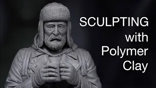 Sculpting with Polymer Clay ( Timelapse , full process )