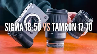 Sony FX30: Sigma 18-50 f/2.8 vs Tamron 17-70 f/2.8 Review