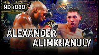 Janibek Alimkhanuly vs Vaughn Alexander  FIGHT HIGHLIGHTS