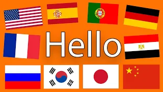 Hello in different Languages 😎