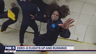 What does it feel like to be in space? See zero gravity in action | FOX 5 DC