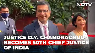 Chief Justice DY Chandrachud To NDTV After Oath: "My Work Will Speak"