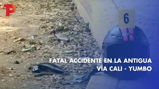 Fatal accidente en la antigua vía Cali - Yumbo| 19.02.2023 | Telepacífico Noticias