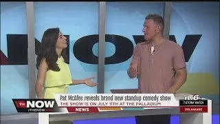 WATCH: Colts punter Pat McAfee tells The Now Indy about his first-ever comedy special