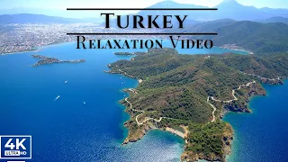 Turkey 4K Drone Flight - Scenic Relaxation Film with Calming Music