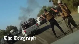 New footage shows Hamas terrorists brazenly shooting at partygoers fleeing the Supernova festival