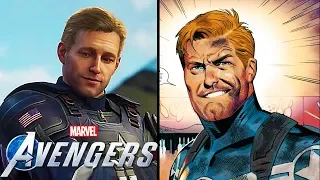 Marvel's Avengers: In-Game Faces vs Comics & Leaked E3 Gameplay Gets Everyone Hyped