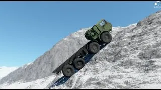 Truck on mountain - Anteworld gameplay