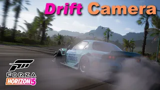 Forza Horizon 5 NEW Drift Camera - Mazda RX-7 Drifting
