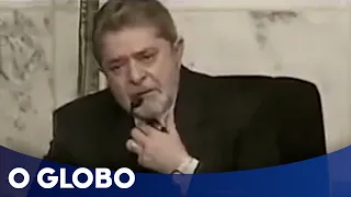 Lula chorou na diplomação de 2002, após primeira vitória na eleição presidencial