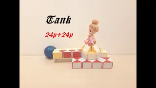 COMBINATION OF 2 SNAKE CUBE (36+24) - Tank