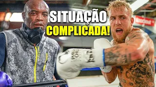 SITUAÇÃO PERIGOSA PARA ANDERSON SILVA e JAKE PAUL NA LUTA DE BOXE!!