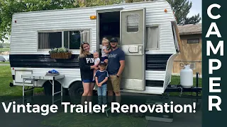 Vintage Trailer Renovation! — Full Overview Video