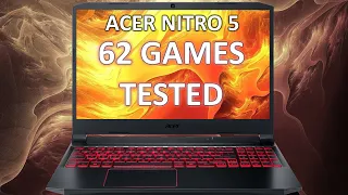 Acer Nitro 5 (2020) - 62 Games tested