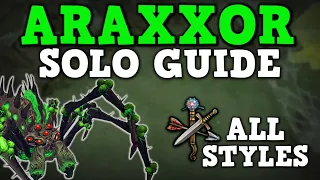 Araxxor Solo Guide for Beginners 2021/22 (ALL STYLES) - Learn Araxxor Easily! - Runescape 3