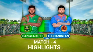 Super11 Asia Cup 2023 || Match 4 Bangladesh vs Afghanistan Highlights || BAN vs AFG highlights #rc22