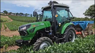 Tavol 70hp tractor is working