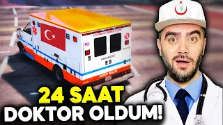 24 SAAT ARALIKSIZ TÜRK DOKTORU OLDUM MAFIA SALDIRDI - GTA 5 MODS