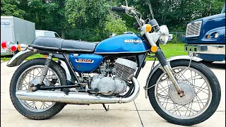 73 Suzuki T500 FOR SALE Johnnys