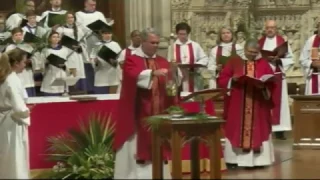 April 9, 2017: Holy Eucharist on Palm Sunday at Washington National Cathedral