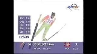 Roar Ljoekelsoey - Hakuba 1997 - 1st & 2nd round