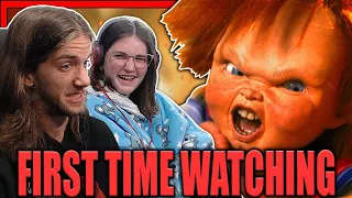 My Sister Watches CHILDS PLAY (1988) For the First Time!