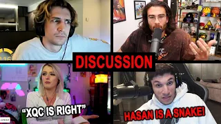 Hasan Argues in BAD FAITH. BACKFIRES when Adrianah and Train Show Up