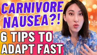 TOP 6 TIPS TO ADAPT QUICKER ON THE CARNIVORE DIET // Nausea, Fasting, Hunger